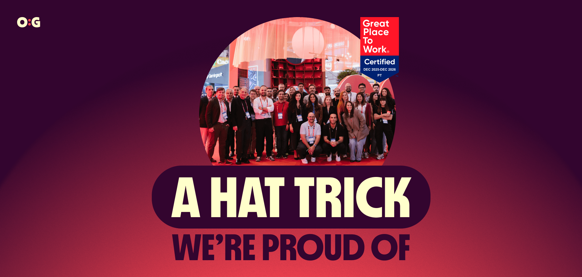 Great Place to Work, Three Times in a Row